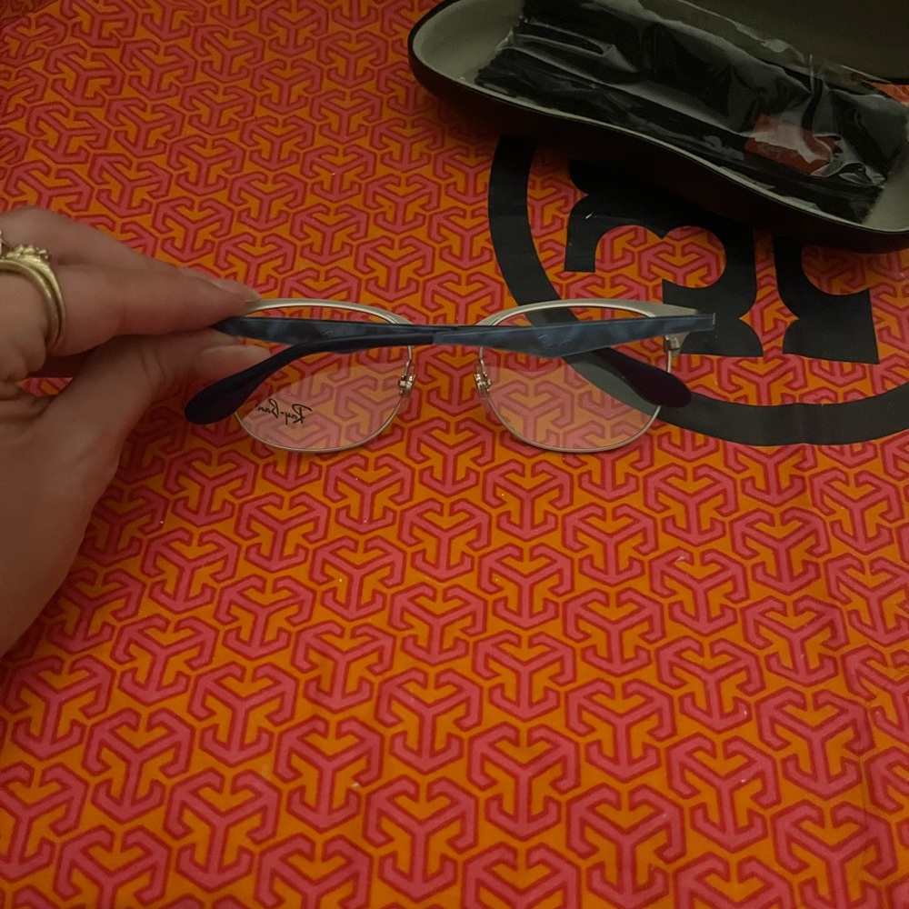 Ray-Ban Blue and Silver Glasses - Picture 4 of 11